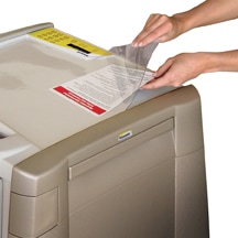 Capsa Healthcare Clear Plastic Small Protective Top Mat for Avalo Emergency Cart