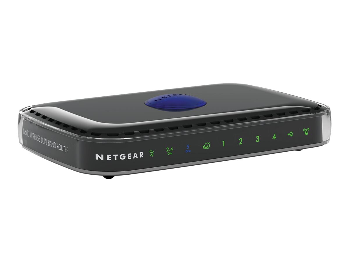 NETGEAR WNDR3400 - wireless router - 802.11a/b/g/n - desktop