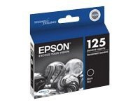 Epson 125 - black - original - ink cartridge