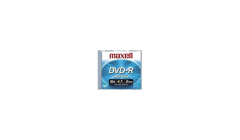 Maxell - DVD-R x 10 - 4.7 GB - storage media
