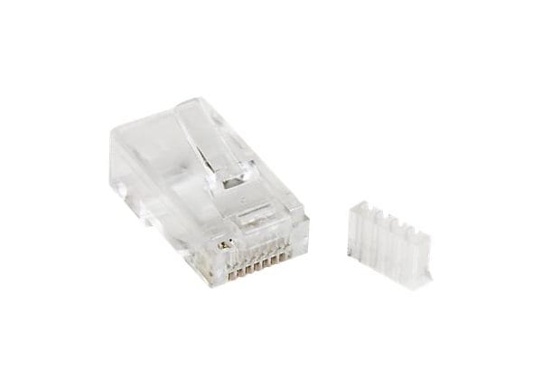 StarTech.com Cat.6 RJ45 Modular Plug for Solid Wire - 50 Pack -  CRJ45C6SOL50 - Cable Connectors 