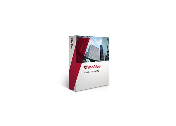 McAfee Email Encryption Gateway Edition Software - license + 1 Year Gold Business Support - 1 user