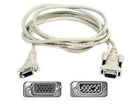 Belkin SVGA/VGA Coax High Res Monitor Display Cable -HD15 TO HD15 M/M 1 ft