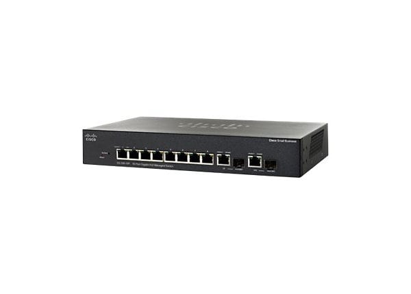 Cisco Small Business SG300-10P - switch - 10 ports - managed - rack-mountable