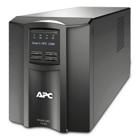 Thumbnail 4 of 4 for APC Smart-UPS, Line Interactive, 1500VA, Tower, 230V, 8x IEC C13 outlets, SmartSlot, AVR, LCD
