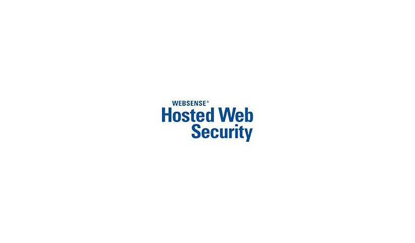 Websense Hosted Web Security - subscription license (1 year) - 1 seat