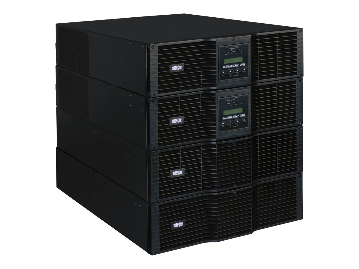 Tripp Lite UPS Smart Online 16000VA 14400W Rackmount 16kVA 200-240V Manual Bypass Hot Swap USB DB9 C19 12URM - power