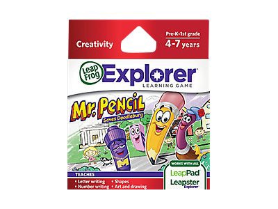 LeapFrog Leapster Explorer Learning Game - Mr. Pencil Saves Doodleburg