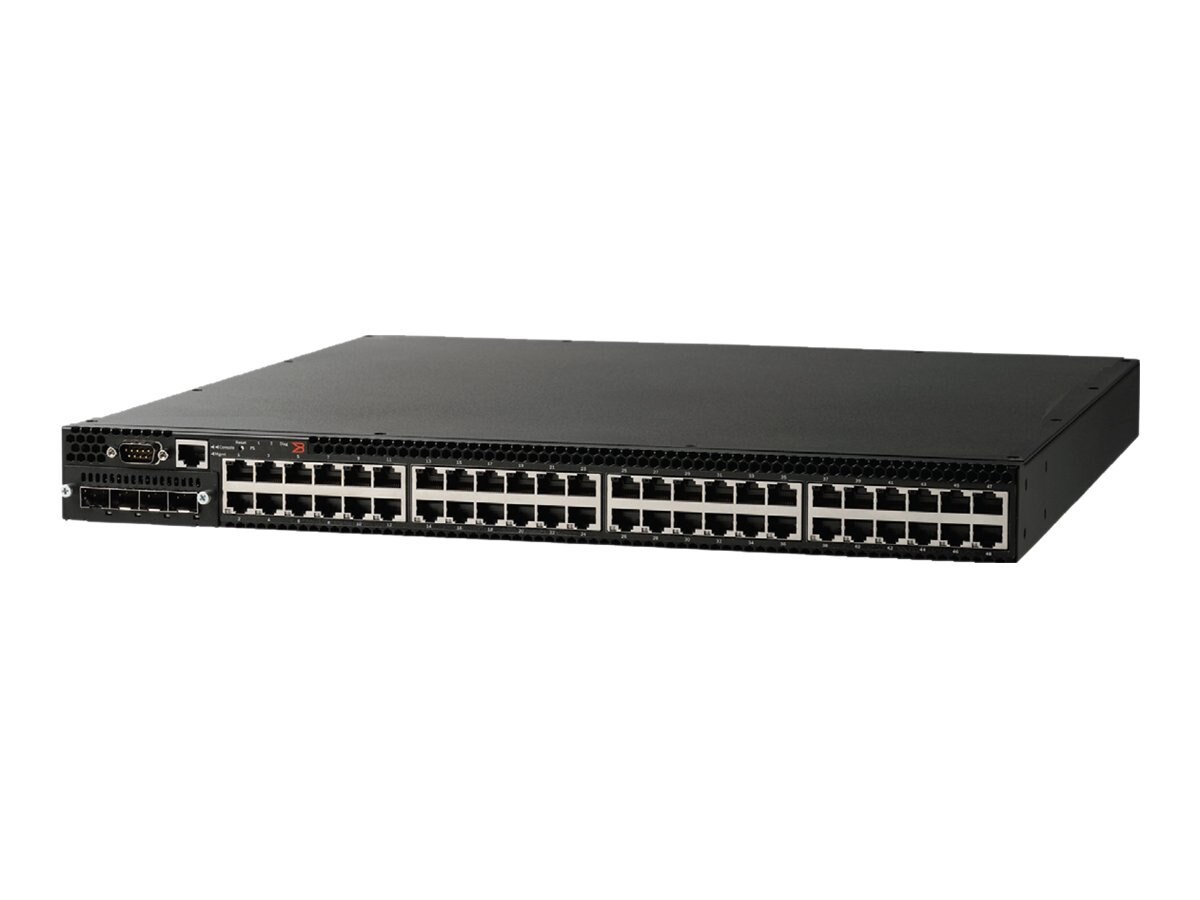 Brocade FCX 648 - switch - 48 ports - managed - rack-mountable