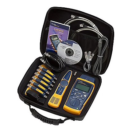 Fluke Networks CableIQ Advanced IT Kit - network tester kit