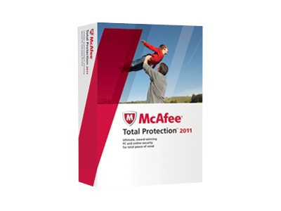 McAfee Total Protection 2011 - box pack (1 year) - 1 PC
