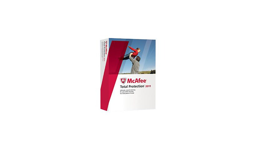 McAfee Total Protection 2011 - box pack (1 year) - 1 PC