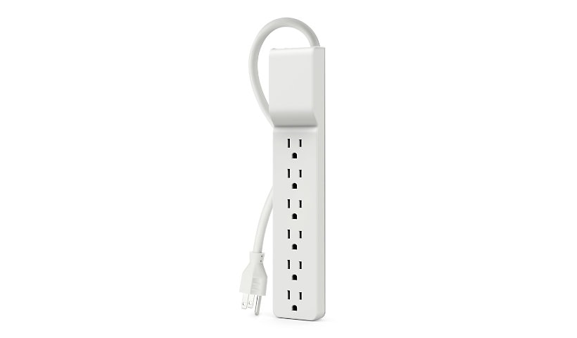 Belkin 6 Outlet Surge Protector with 10 foot cord - 720 Joules - White