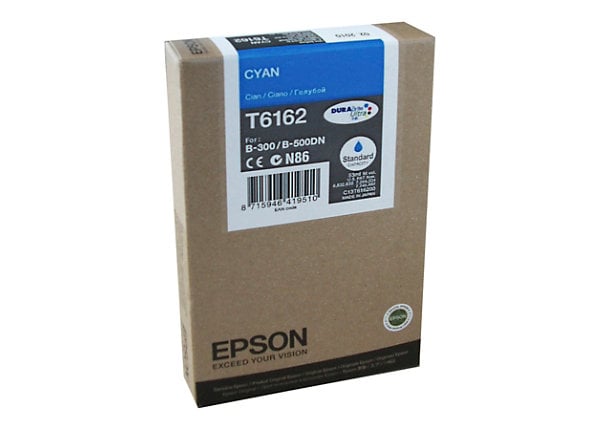 Epson T6162 - cyan - original - ink cartridge