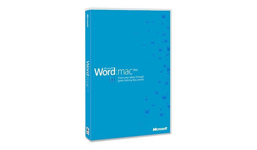 Microsoft Word 2011 for Mac - buy-out fee - 1 PC