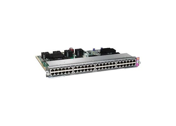 Cisco Line Card E-Series - switch - 48 ports - plug-in module