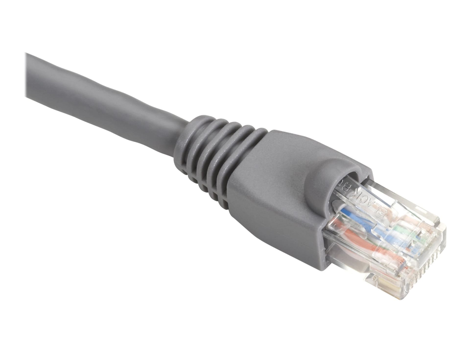 Black Box SpaceGAIN Reduced-Length - patch cable - 9 in - gray