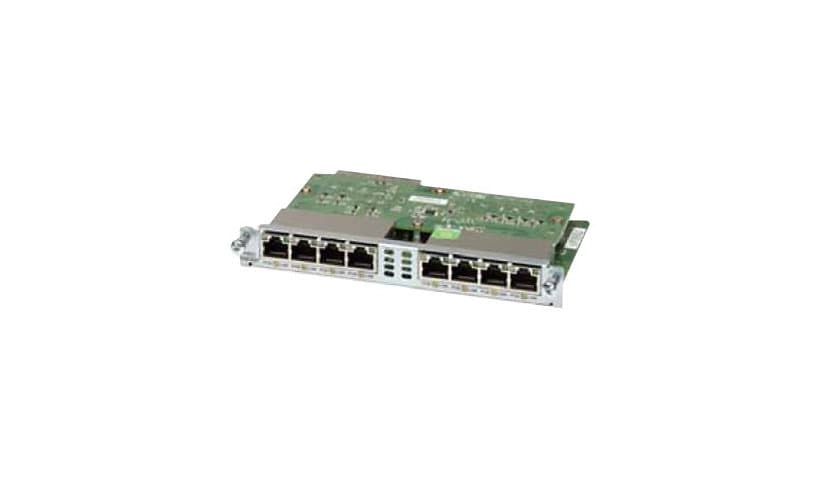 Cisco Gigabit EtherSwitch EHWIC - switch - 8 ports - managed - plug-in module
