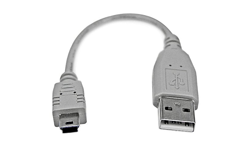 StarTech.com 6in Mini USB 2.0 Cable - A to Mini B