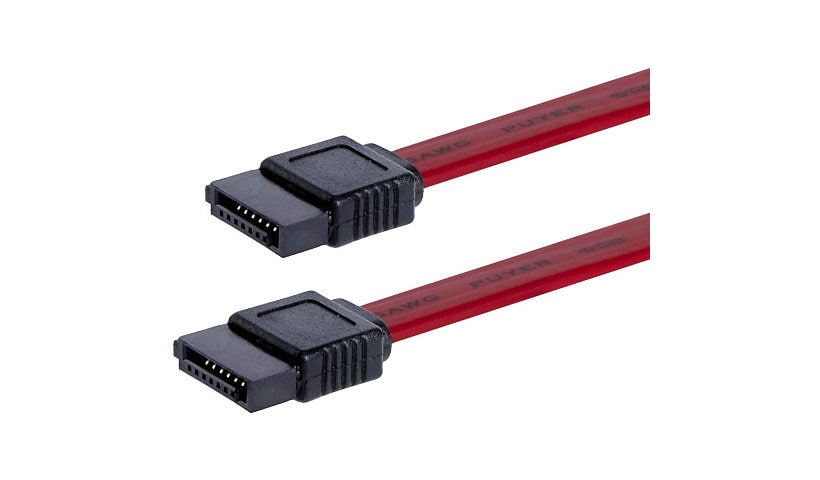 StarTech.com 12in SATA Serial ATA Cable - 1 ft SATA Cable