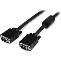 StarTech.com Coax 1 ft Coax High Resolution Monitor VGA Cable HD15 M/M