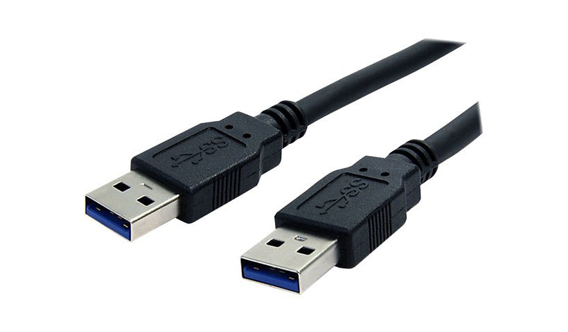 StarTech.com 6 ft Black SuperSpeed USB 3.0 Cable A to A - M/M