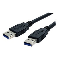 StarTech.com 6 ft Black SuperSpeed USB 3.0 Cable A to A - M/M