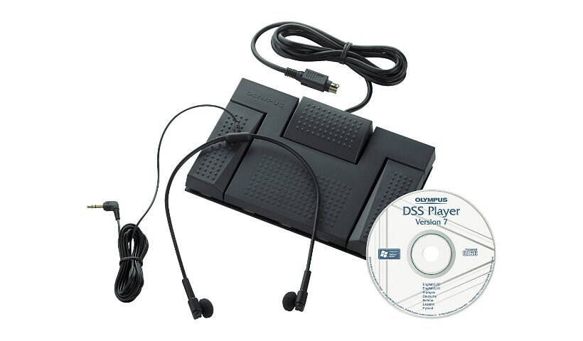 Olympus AS 2400 Transcription Kit - accessory kit for digital voice recorde