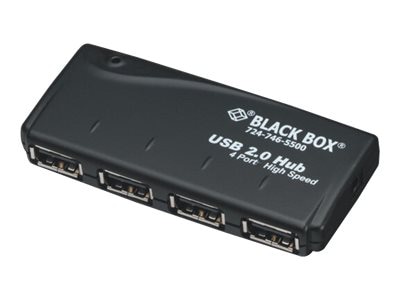 Black Box - hub - 4 ports