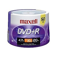 Maxell - DVD+R x 50 - 4.7 Go - support de stockage