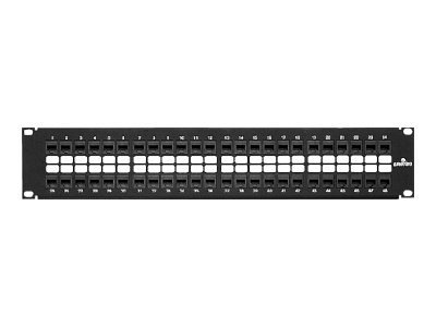 Leviton eXtreme 6+ QuickPort Patch Panel - patch panel - 19"