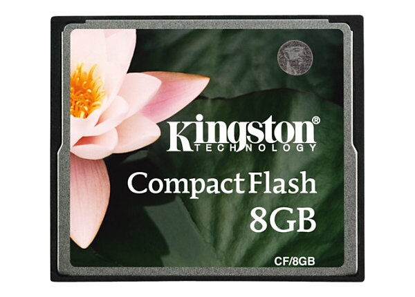 Kingston - flash memory card - 8 GB - CompactFlash