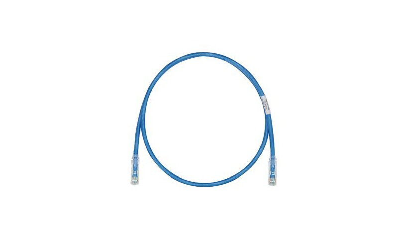 Cat 6 24 AWG UTP Copper Patch Cord, 15 ft, Blue