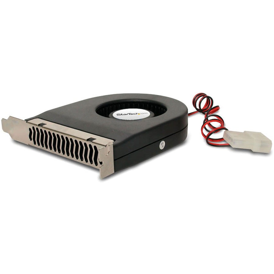 StarTech.com Expansion Slot Rear Exhaust Cooling Fan with LP4 Connector