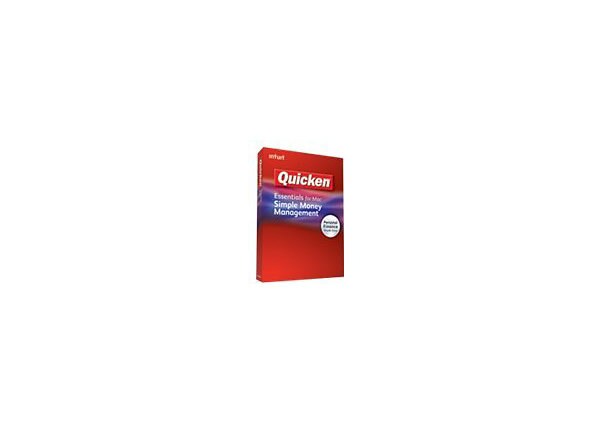 Quicken Essentials for Mac 2011 - box pack