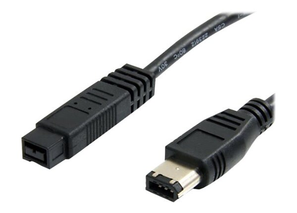 StarTech.com 1 ft IEEE-1394 Firewire Cable 9-6 M/M - IEEE 1394 cable - 30 cm
