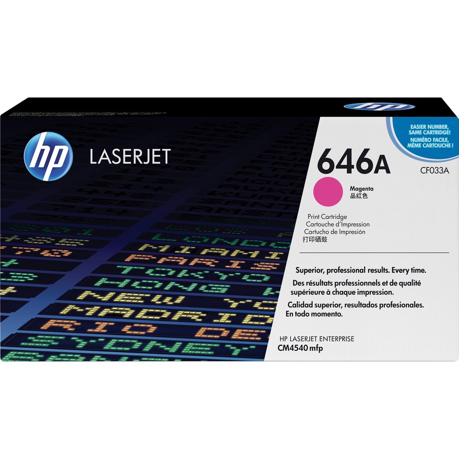 HP 646A (CF033A) Magenta Original LaserJet Toner Cartridge