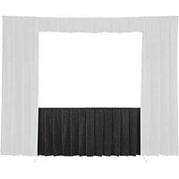 Da-Lite Fast-Fold Ultra Velour Deluxe and Standard Skirt - projection scree