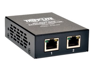 Tripp Lite DVI Over Cat5/Cat6 Video Extender Splitter 2-Port Transmitter 20