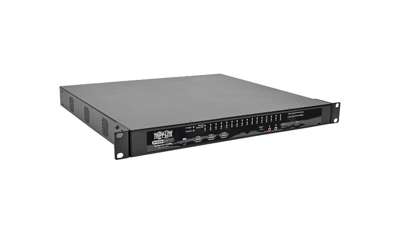 Tripp Lite 32-Port KVM Switch Cat5 Over IP 1 Local 2 Remote User 1U TAA GSA - commutateur KVM - 32 ports - Conformité TAA