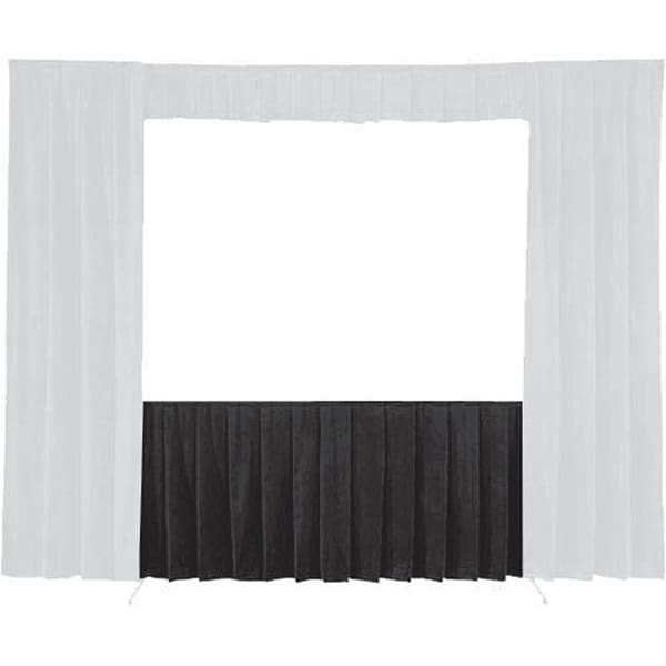 Da-Lite Fast-Fold Ultra Velour Standard and Deluxe Skirt - projection scree