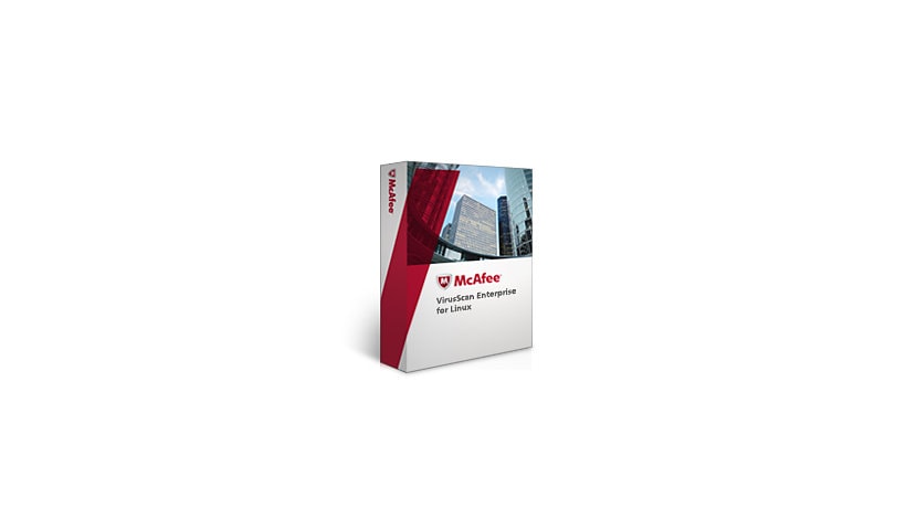 McAfee VirusScan Enterprise for Linux - license + 1 Year Priority Support P
