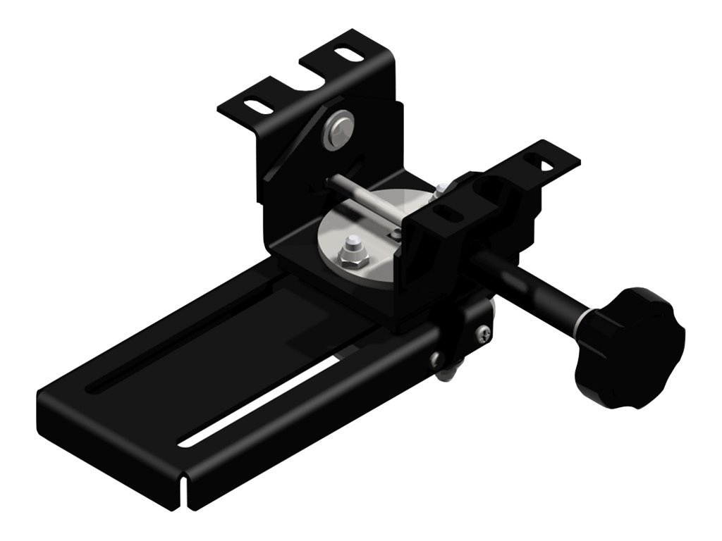 Gamber-Johnson Quad Motion Attachment TS5 mounting component - Tilt & Swivel - for notebook - black powder coat