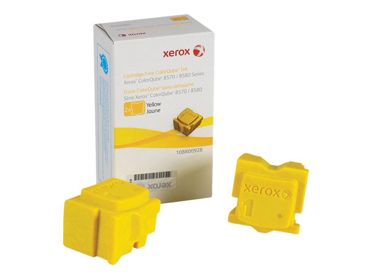 Xerox ColorQube 8580 - 2-pack - yellow - solid inks