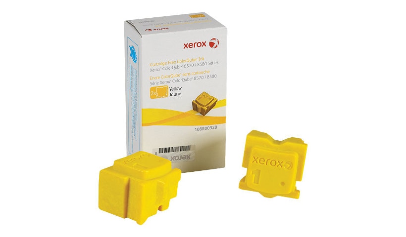 Xerox ColorQube 8580 - 2-pack - yellow - solid inks