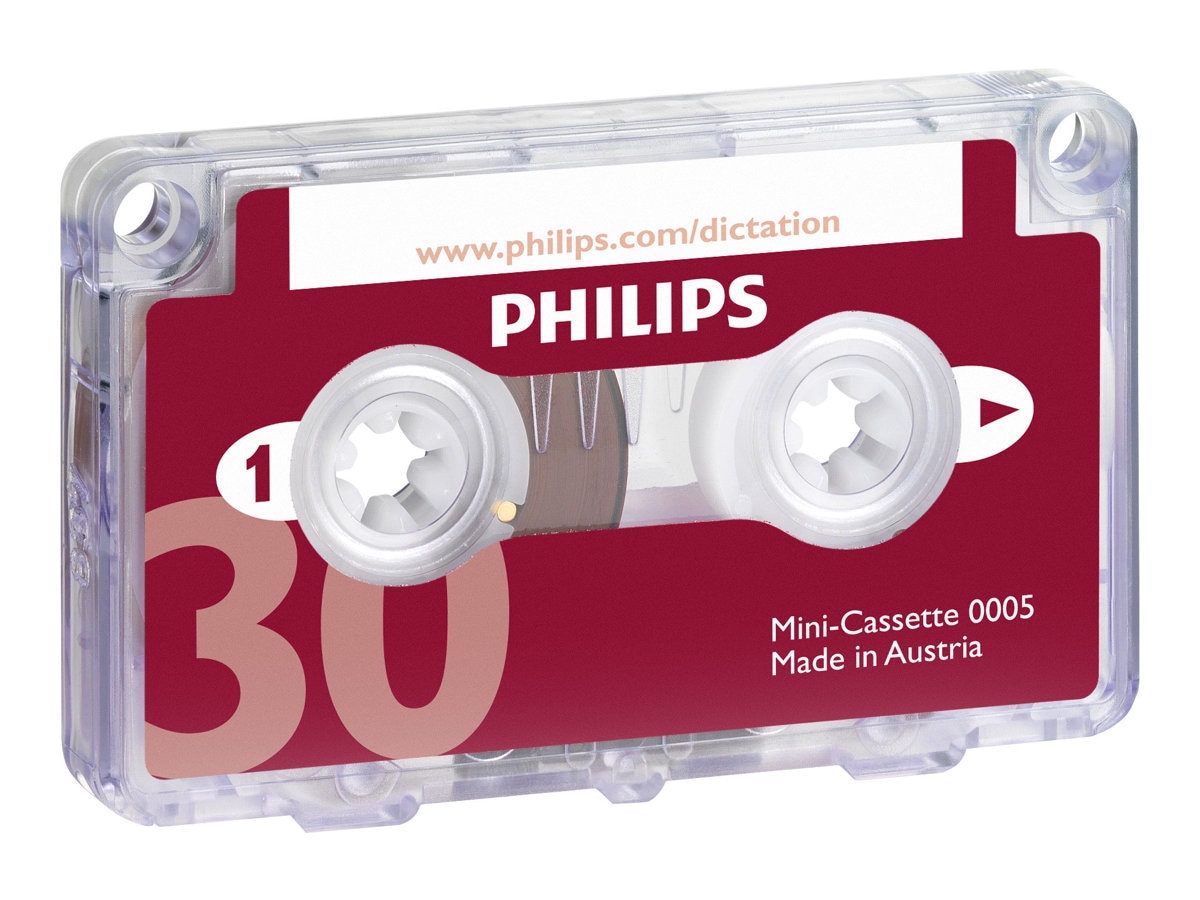 Philips mini cassette - 1 x 30min