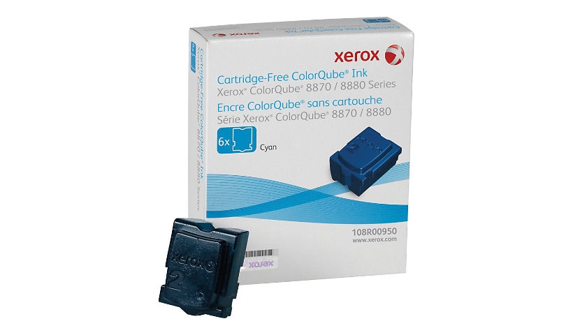 Xerox ColorQube 8870 - 6-pack - cyan - solid inks