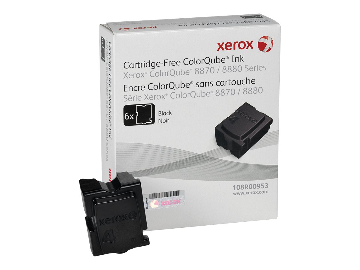 Xerox ColorQube 8870 - 6-pack - black - solid inks