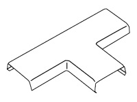 Wiremold Raceway 2315 - cable raceway tee