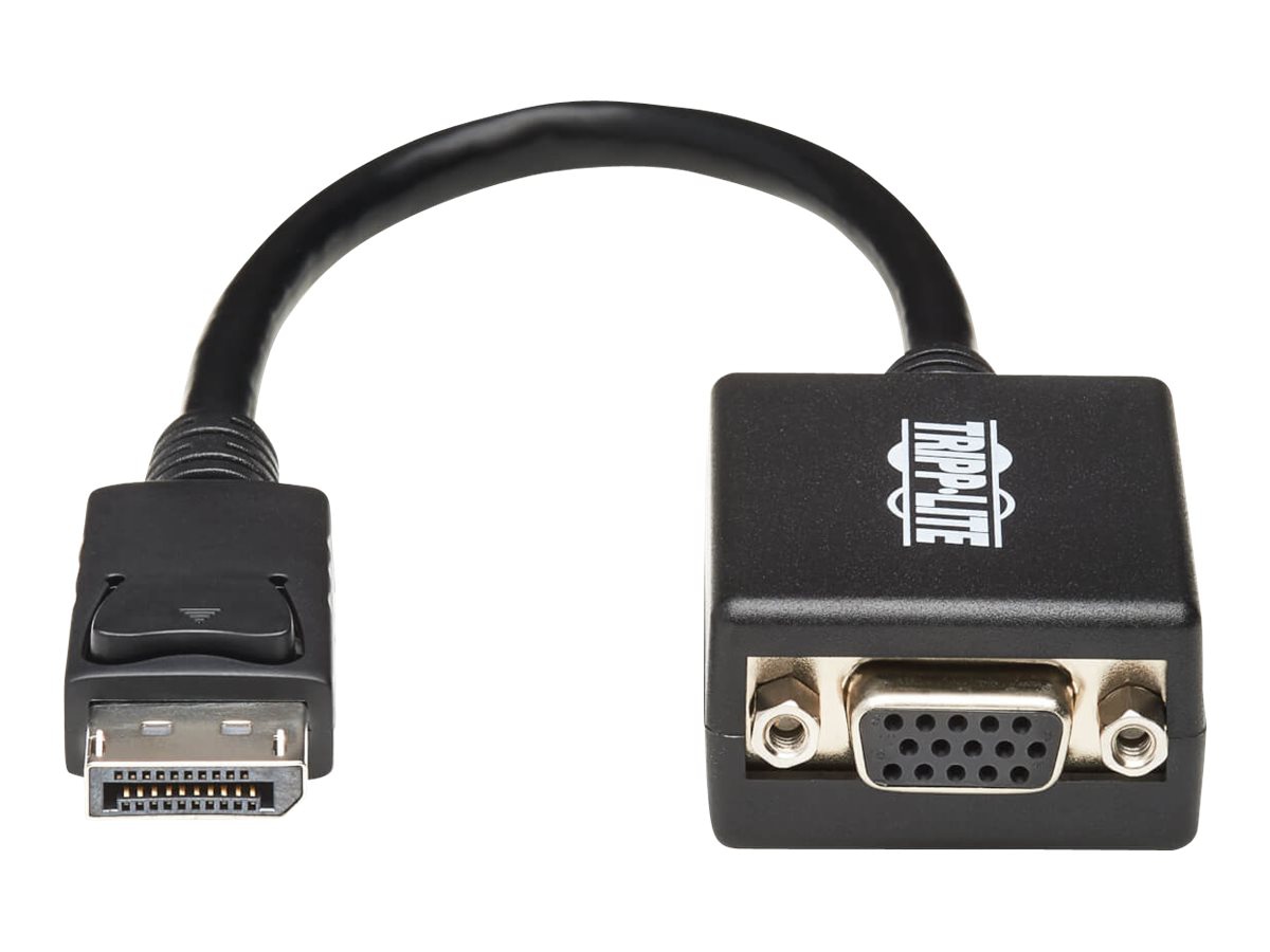 Thumbnail 4 of 12 for Eaton Tripp Lite Series 6in DisplayPort to VGA Adapter Active Converter DP to VGA M/F 6" - display adapter - 6 in